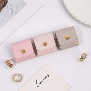 Estuche Organizador de Joyas de Viaje Multifuncional Plegable Mini para Aretes, Collares, Anillos, Cadenas, Pulseras y Broches - Product Image 4