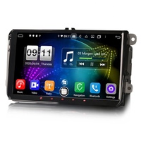 Erisin ES8791V 9 Pulgadas PX5 Android 10.0 Reproductor de DVD Estéreo para Auto con Navegador GPS para VW Golf Passat Tiguan Polo Eos Seat Skoda Octavia