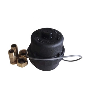 Compteur d'eau volumétrique en plastique nylon noir avec fonction de sortie par impulsions - Product Image 3