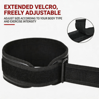 Ceintures de musculation personnalisées pour la force athlétique, ceintures d'entraînement en nylon pour la musculation et le bodybuilding