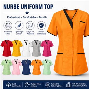 Custom <b>Uniform</b> Sets Nursing Pregnant Women for Nurses Medical Nurse <b>Scrubs</b> <b>Uniforms</b> - Product Image 2