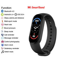 Montre connectée m6, bracelet connecté, santé, sport, fitness, tracker