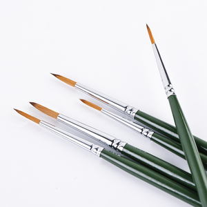 Xin Bowen Pinceau à huile personnalisé Pinceau à une ligne Peinture Croquis Stylo vert Détail fin Pinceau <span class=keywords><strong>miniature</strong></span> - Product Image 3