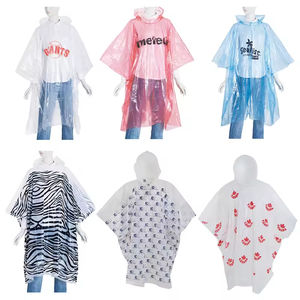 Impermeable de Plástico para Adultos, Económico y Personalizado, Poncho de Lluvia Desechable Transparente para Hombres y Mujeres - Product Image 4