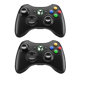 สำหรับคอนโทรลเลอร์เกมไร้สาย X-BOX360 2.4G คอนโทรลเลอร์เกมสั่นสะเทือนแบบโซมาโตเซนเซอรีสำหรับ 360 และคอนโทรลเลอร์พีซี - Product Image 1