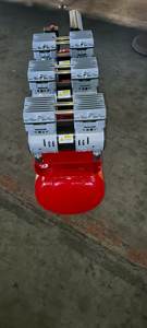 <span class=keywords><strong>ปั๊ม</strong></span>สูบน้ำ100L แบบลวดทองแดงแบบตั้ง3x750W เหมืองเงียบไม่มีน้ำมันสีแดง8Bar ใช้ปั๊มลมแบบพกพา - Product Image 6