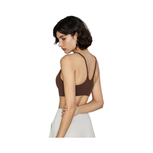 Sujetador deportivo para mujer <span class=keywords><strong>Wow</strong></span>, Top de Yoga transpirable, Correa fina para el hombro, almohadilla para el pecho, absorción de golpes, ropa interior de Pilates para Fitness que combina con todo - Product Image 2