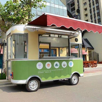 Économique et pratique 2025 Chine célèbre fabricant de moto électrique camion de nourriture avec un faible investissement