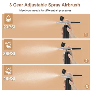 Airbrush Nail with <b>Compressor</b> for Nails Art Painting Cake Decoration Portable Airbrush with <b>Compressor</b> <b>Air</b> Brush Nails Spray - Product Image 4