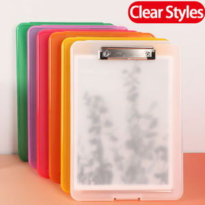 Porte-documents portable A4 WEISHENG <span class=keywords><strong>à</strong></span> prix d'usine, fin et léger, pour infirmières, avec rangement pour menus et dossiers, en PP, 340x240x25mm - Product Image 2