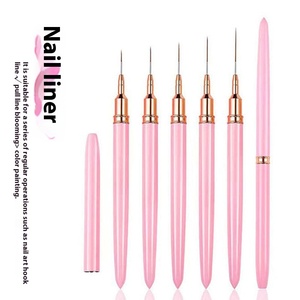 Pinceau et stylo liner professionnels ultra-fins portables pour la mise en forme des ongles en gel et acrylique - Product Image 2