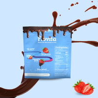 Stand up Brown Kraft Paper Reclosable Ziplock Plain Heat Sealable Food Packaging Doypack Pouches Bags
