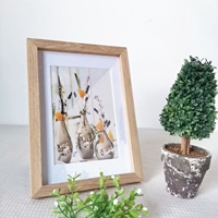 Fabrika Çıkışı Aile Tipi Meşe Ahşap 5x7 8x10 16x20 20x28 24x36 A1A3A4 İşlenmemiş Masif Siyah Ahşap Doğal Resim Fotoğraf Çerçevesi