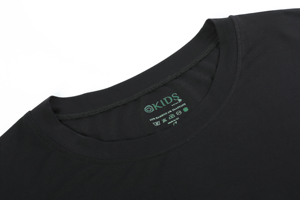 <span class=keywords><strong>Pigiama</strong></span> da <span class=keywords><strong>Uomo</strong></span> in Fibra di Bambù Morbido e Casual, <span class=keywords><strong>Nero</strong></span> Puro, Collo Tondo, Maniche Lunghe, Asciugatura Rapida - Product Image 3