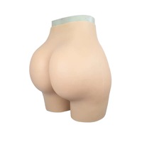 Pantalon Fessier Artificiel en Silicone Sexy, Culotte en Silicone Doux pour Femme avec Rembourrage Fessier et Hanches Relevées