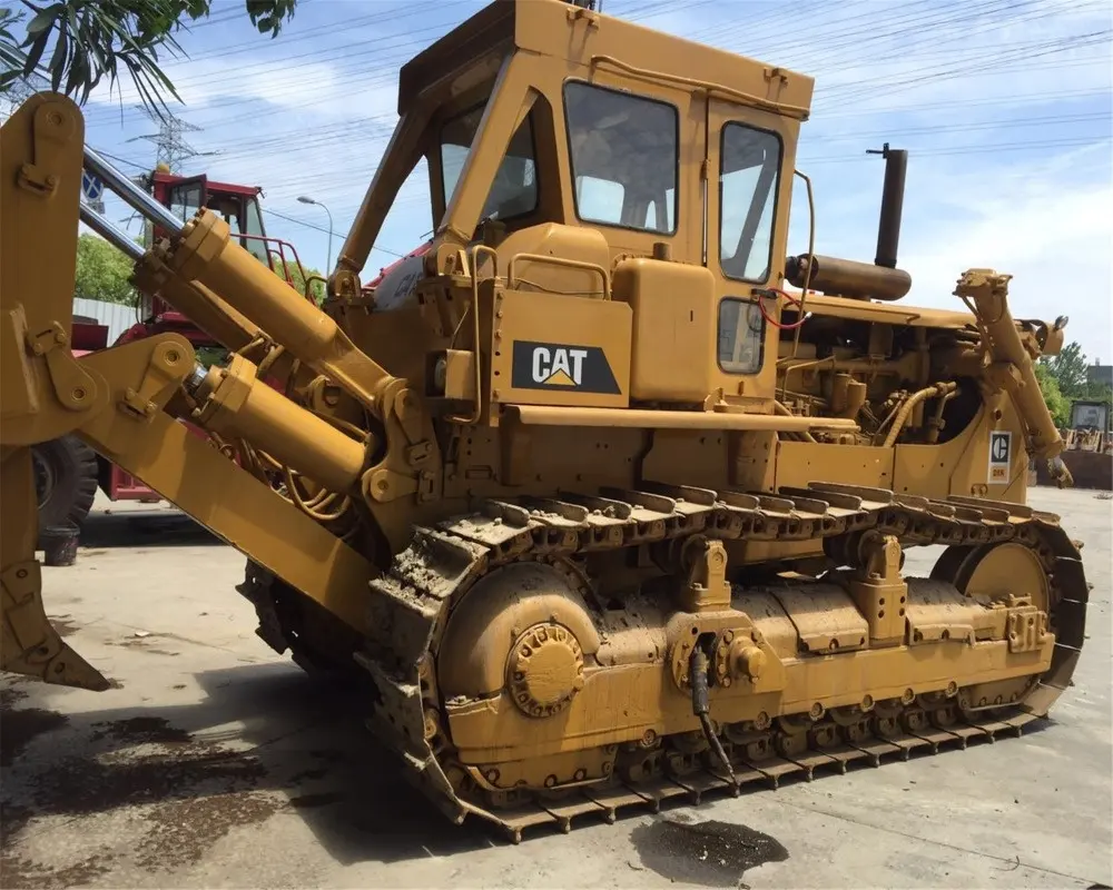 รถปราบดินแมวมือสองราคาถูก D8k CAT D7h D7g D8r D9n D9r Dozer ขาย