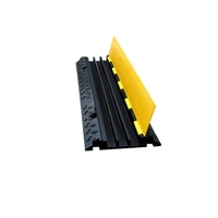 Rampe de protection de câble flexible en caoutchouc, 3 canaux, livraison gratuite