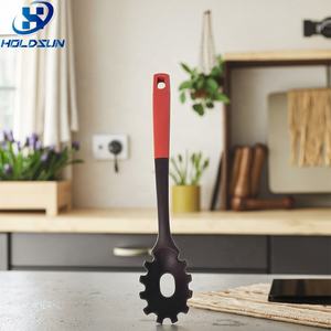 Servidor de <span class=keywords><strong>espagueti</strong></span> de silicona resistente <span class=keywords><strong>al</strong></span> calor de grado alimenticio sin BPA negro y rojo rosa para facilitar la limpieza del utensilio para servir alimentos - Product Image 6