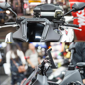 Accesorios para Motocicleta <span class=keywords><strong>HONDA</strong></span> <span class=keywords><strong>NC750D</strong></span>, Soporte Frontal para Teléfono, Soporte para Smartphone, GPS, Navegación, Placa de Montaje - Product Image 6