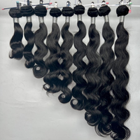 Extensions de cheveux humains brésiliens naturels, 100 % vierges, ondulés, de 8 à 30 pouces, pour femmes