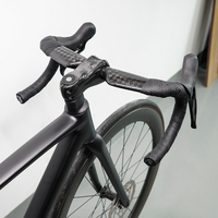 TOSEEK 8K UD Carbonfaser-Rennradlenker 31,8mm Interne Kabelführung Aero-Rennradlenker Ergonomisch 256g