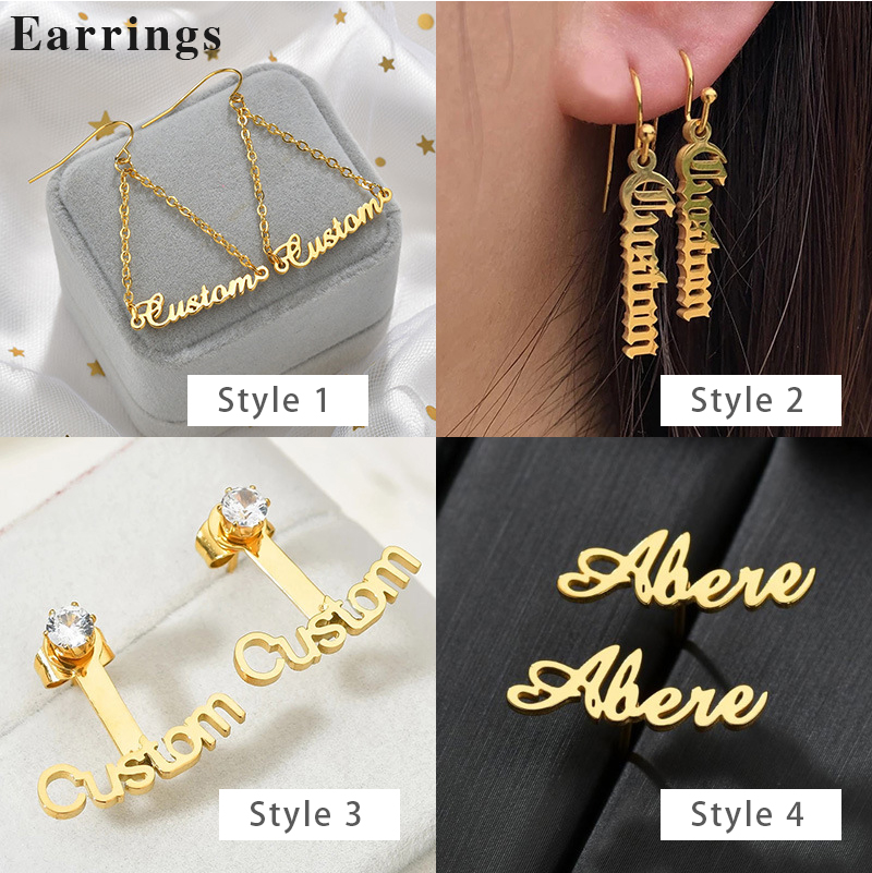 Pendientes personalizados