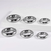 Anneau segmenté en acier inoxydable pour piercing corporel, cadeau pour enfant, piercing génital masculin, anneau Prince Albert, poids d'expansion, plugs d'oreille