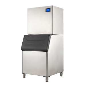 Machine à glaçons commerciale LZ 2026, grande capacité, homologuée CE/ISO, production de 450 kg par jour avec refroidissement par air - Product Image 3
