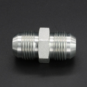Flare-Rohrverschraubungen, männlicher Anschluss, Edelstahl, glatt, Niederdruck, 37 Grad, geschmiedet, NPT BSPP/BSPT Gewinde, Sechskantkopf, <span class=keywords><strong>ROKE</strong></span> - Product Image 2