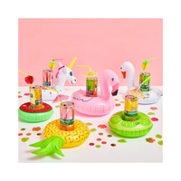 Jouets de piscine gonflables Novavojo en PVC de 25 cm, porte-gobelet flottant pour piscine, porte-gobelet en forme de fruit avec logo personnalisé