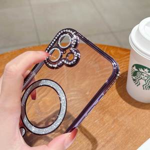 <span class=keywords><strong>Coque</strong></span> de téléphone antichoc en TPU électroplaqué style INS, transparente, pour A07/A17/A56/A55/A15/A36/A26/A16 – Meilleure vente - Product Image 5