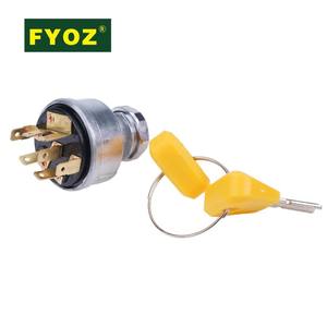 Interrupteur d'allumage avec 2 clés 2368655 2782017 7004147 379902 pour chariot élévateur <span class=keywords><strong>Clark</strong></span>, pour <span class=keywords><strong>John</strong></span> Deere, pour tracteurs Case IH - Product Image 4