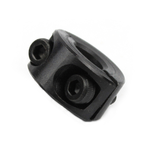 <span class=keywords><strong>Collier</strong></span> d'arbre en acier et acier inoxydable <span class=keywords><strong>Collier</strong></span> d'arbre verrouillable à double arbre fendu avec vis à capuchon pour roues fixes - Product Image 3