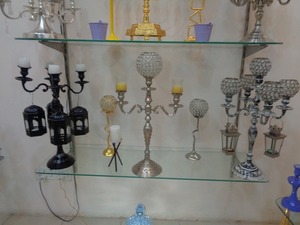 Bougeoirs en métal décoratifs à 9 têtes, chandelier en argent, pièce de centre de Table pour Table de mariage - Product Image 2