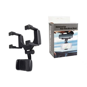 Support de rétroviseur de <span class=keywords><strong>voiture</strong></span> universel 360 pour téléphone portable GPS Support de rétroviseur de <span class=keywords><strong>voiture</strong></span> - Product Image 1