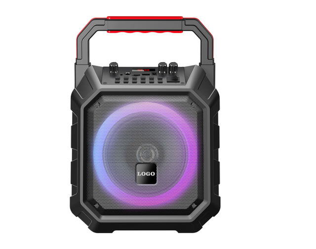 Mini Wireless Bluetooth Speaker RGB LED Outdoor Computer Home Theatre Mobile Phone DJ Inch-Powered Sound System Parties Stages