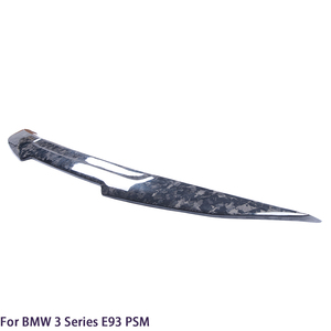For 3 Series E93&E93 M3 Convertible PSM Style Forged Carbon Fiber <b>Rear</b> <b>Spoiler</b> Trunk Wing 2006-2013 - Product Image 4