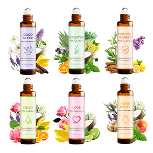 น้ำมันหอมระเหยโรลออนธรรมชาติสำหรับนวดผ่อนคลายร่างกายและใบหน้า ช่วยให้นอนหลับสบาย มีบริการรับผลิตแบรนด์ส่วนตัว - Product Image 2