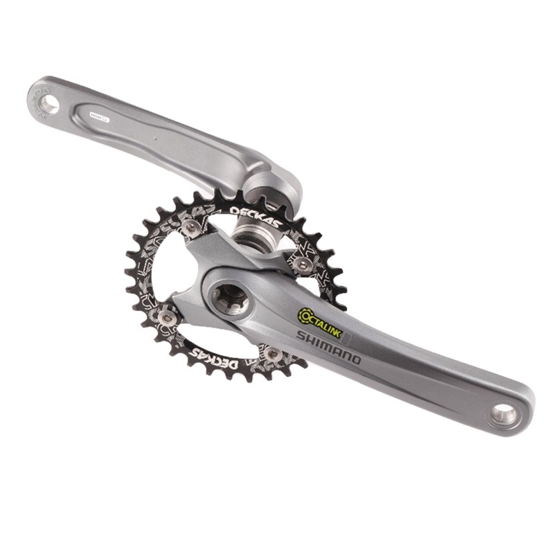 Велосипедная звезда Shimano Alivio M4000, деталь для горного велосипеда с овальной/круглой звездой Deckas, 32T, 34T, 36T, 38T, 10/11 скорость, велосипедная звезда
