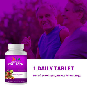 Venta al por mayor de fábrica de tabletas de proteína de colágeno para la belleza y el rejuvenecimiento de la piel manteniendo la vitalidad juvenil - Product Image 4