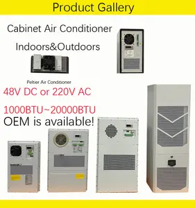 Air Conditioning Appliances Cooling Capacity Outdoor Battery Telecom Cabinet Air Conditioner 600w For Sale