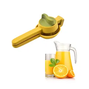 2024 Schlussverkauf Küchengeräte Kunststoff-Handentsafter Zitrone-Litte-Quetscher Clip manueller Entsafter Frucht-Zitruspresse