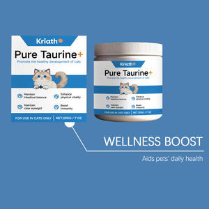 Poudre de <span class=keywords><strong>Taurine</strong></span> Naturelle Pure pour Chats – Améliore la Vitalité Physique et l'Équilibre Intestinal – 200g – Fabricant d'Usine – Vente Chaude – OEM - Product Image 3