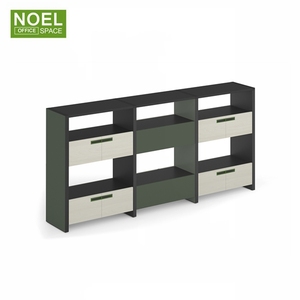 Burean moderne modüler bilgisayar istasyonu sekreter 4 kişi iş istasyonu - Product Image 5