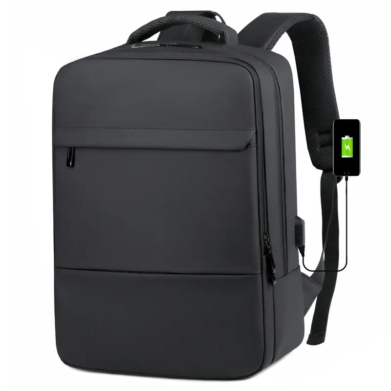 Business viagens laptop mochila lazer grande 15 polegadas laptop escola sacos com usb unisex saco com compartimento do portátil