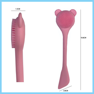 Brochas de Silicona para Mascarillas Faciales, Brocha Aplicadora Flexible para Masajes Faciales y Mascarillas de Barro - Product Image 6