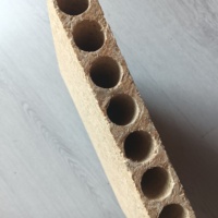Panneau de particules de peuplier tubulaire creux Zequanwood, prix usine, 2090*770*33mm, vert, résistant à l'humidité, finition 3 couches