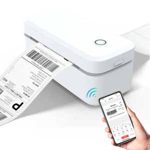 Marklife X4 移动便携式直接热敏203DPI条码打印机，带USB接口，用于库存运输标签打印 - Product Image 1