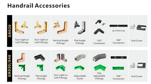 Instalação Fácil DIY, Corrimão de Alumínio, Guarda-Corpo de Vidro, Corrimão Superior, Cerca de Escada de Vidro, Amostra de Corrimão para Teste - Product Image 4