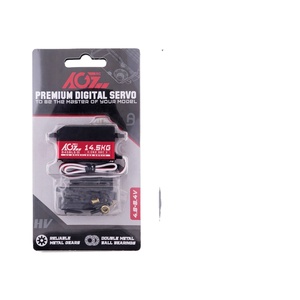 B45BLS V2 HV 14.5KG 0.062Seg. Motor Digital Programable de Bajo Perfil con Engranajes Metálicos de Alta Velocidad para Dron 1/10 - Product Image 4